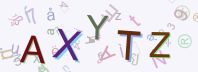 This is a captcha-picture. It is used to prevent mass-access by robots. (see: www.captcha.net)