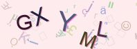 This is a captcha-picture. It is used to prevent mass-access by robots. (see: www.captcha.net)