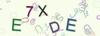 This is a captcha-picture. It is used to prevent mass-access by robots. (see: www.captcha.net)