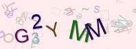 This is a captcha-picture. It is used to prevent mass-access by robots. (see: www.captcha.net)